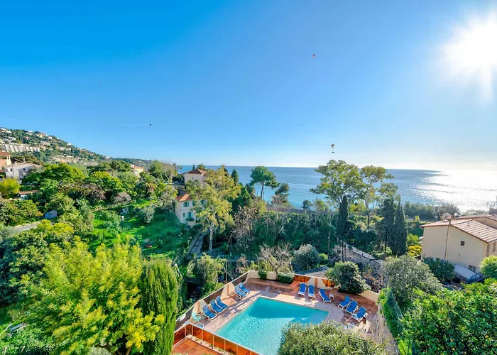 Studio Avec Wifi Pour 4, Vue Mer, A Roquebrune-Cap-Martin - Fr-1-827-55 * Roquebrune-Cap-Martin